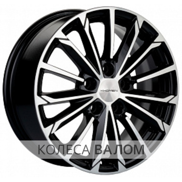 Khomen Wheels KHW1611 (16_Mazda 3/ix35) 6.5x16 5x114.3 ET45 67.1 Black-FP